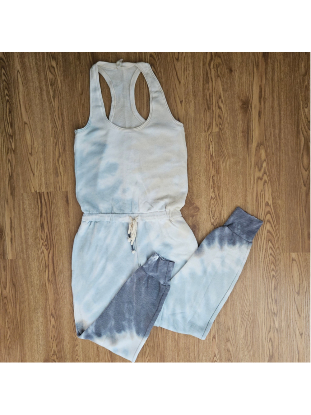 Free People Movement Tie Dye Can't Tie Me Down Jumpsuit Womens XS Athleisure